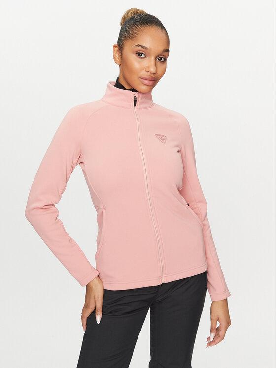 Rossignol Rossignol Суитшърт W Classique Clim RLMWL05 Розов Regular Fit