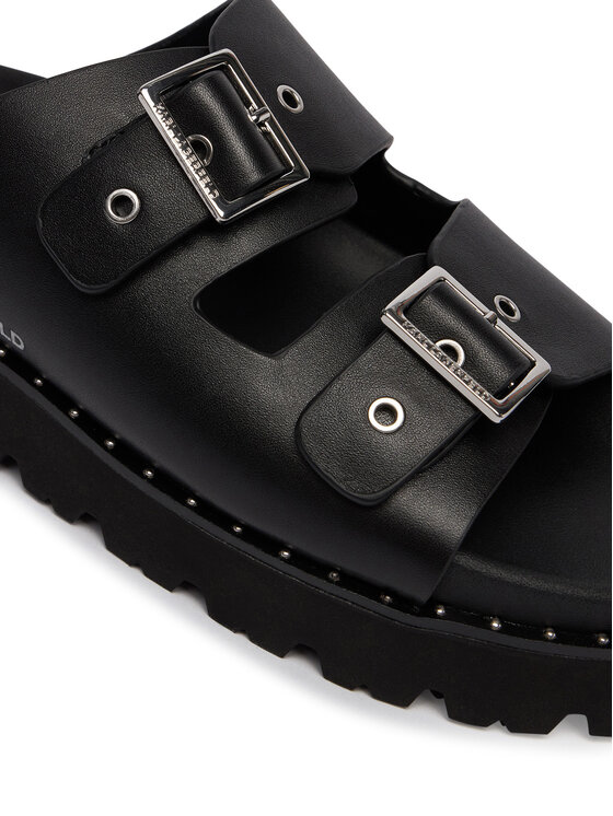 KARL LAGERFELD KARL LAGERFELD Iešļūcenes Kaia KL81506 Melns