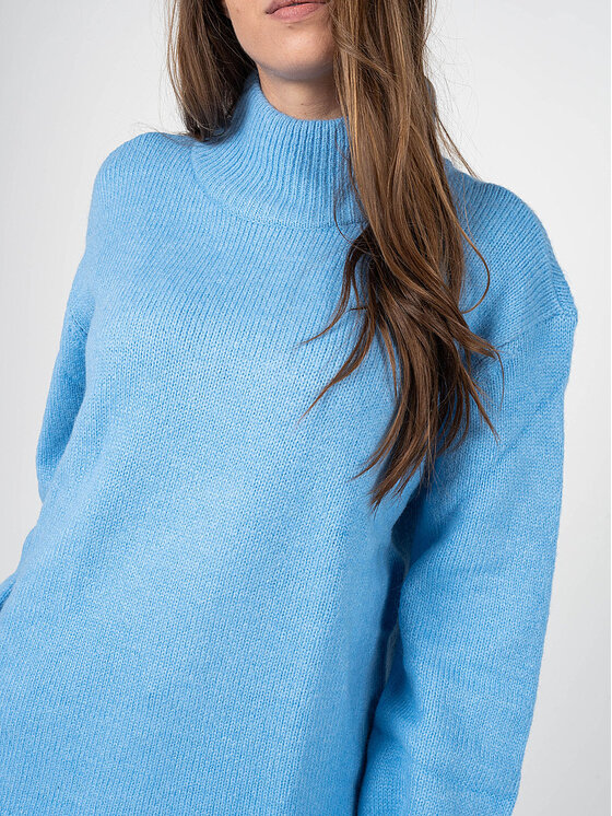 Silvian Heach Silvian Heach Πουλόβερ PGA22001MA Μπλε Oversize
