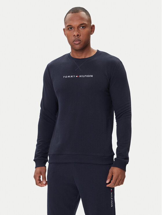 Tommy Hilfiger Tommy Hilfiger Pulóver UM0UM03666 Sötétkék Regular Fit