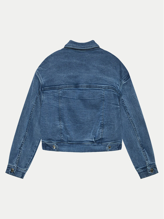 Original Marines Original Marines Džinsinė striukė DEP3071F Mėlyna Regular Fit