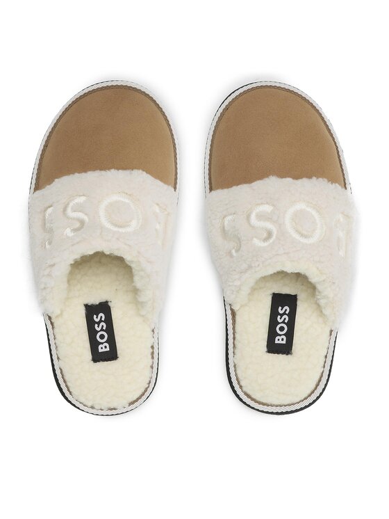 BOSS Boss Pantofole Home 50486672 10247776 01 Marrone