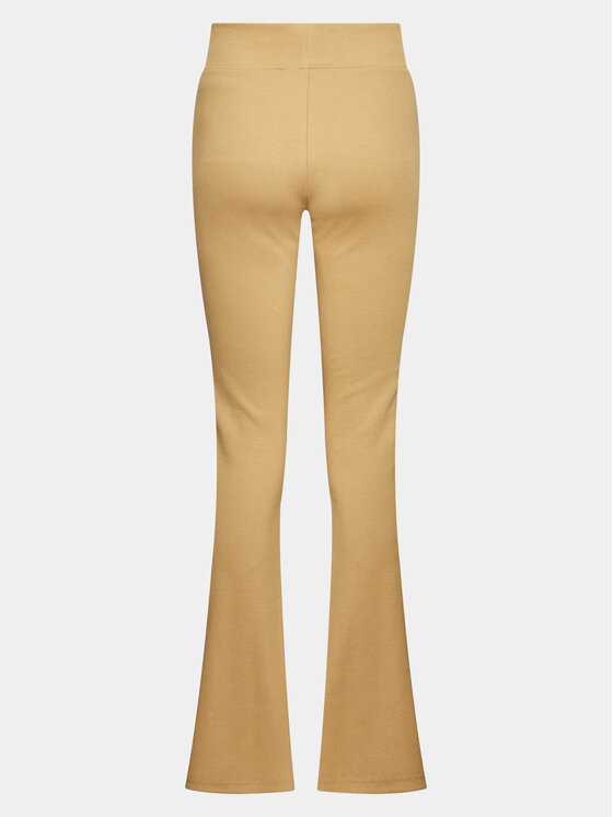 Karl Kani Karl Kani Jogginghose Small Signature Flared Rib 6104086 Beige Flare Fit