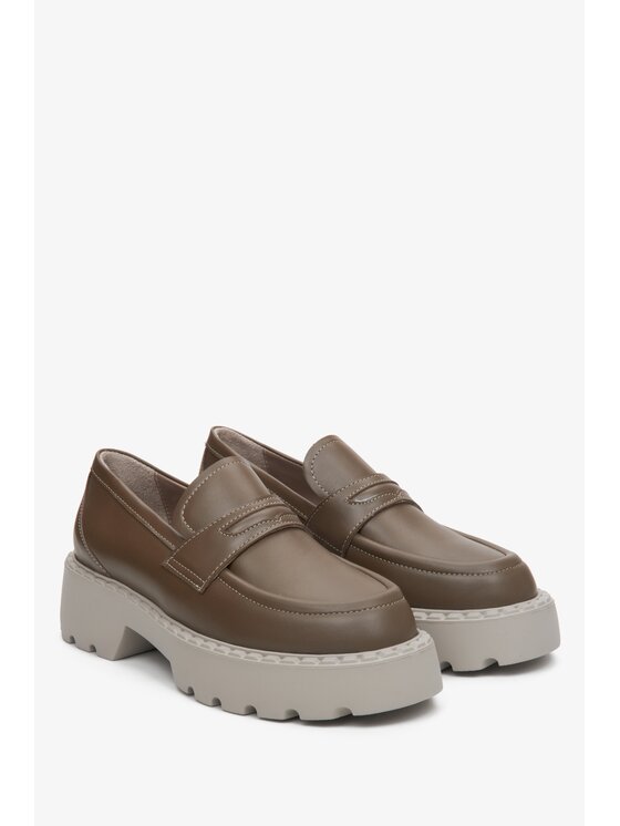 Estro Estro Loafers ER00113302 Hnedá