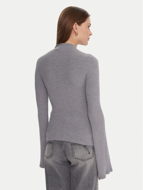 Kontatto Kontatto Rollkragenpullover 3M0816C Grau Regular Fit