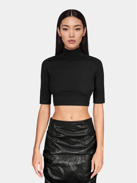 MADE BY SOCIETY MADE BY SOCIETY T-Shirt Darkness - T27736 Czarny Basic Fit