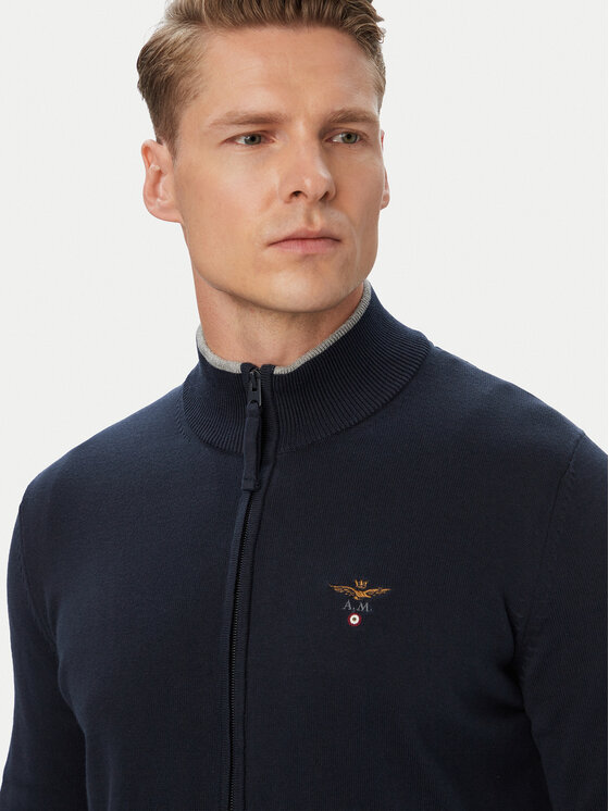 Aeronautica Militare Aeronautica Militare Cardigan 262MA1632UL00506 Blu scuro