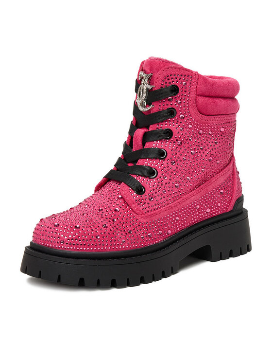 Juicy Couture Juicy Couture Schnürstiefeletten EO-CS6590-01 Rosa