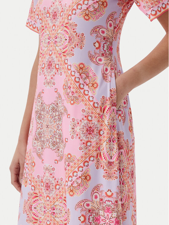 Hale Bob Hale Bob Sommerkleid 4YAS614A Rosa Regular Fit