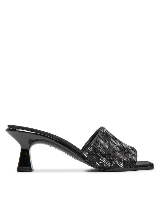 KARL LAGERFELD Damskie Klapki, rozmiar 40, Czarne, KL30112