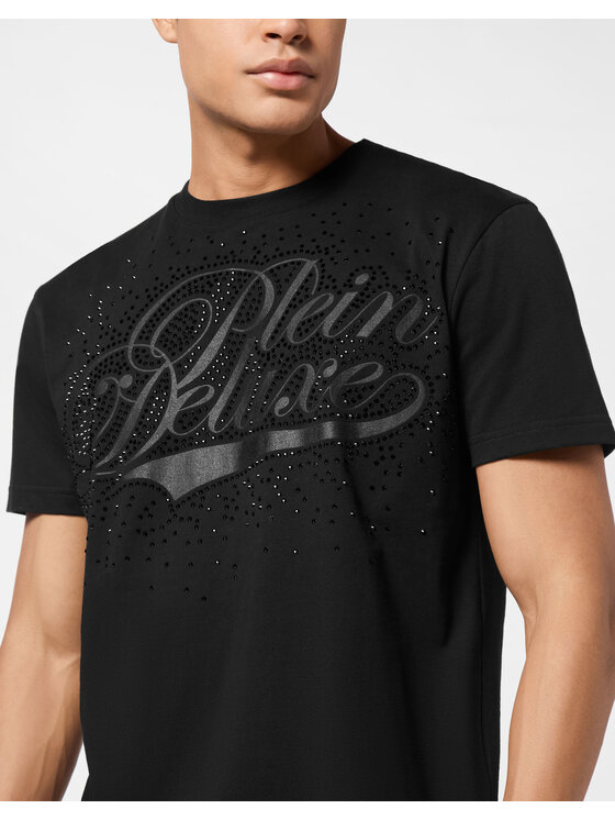 PHILIPP PLEIN PHILIPP PLEIN T-Shirt 26161 Czarny Regular Fit
