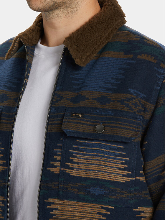 Billabong Billabong Πουκαμισοτζάκετ Barlow Jckt ABYJK00184 Σκούρο μπλε Regular Fit
