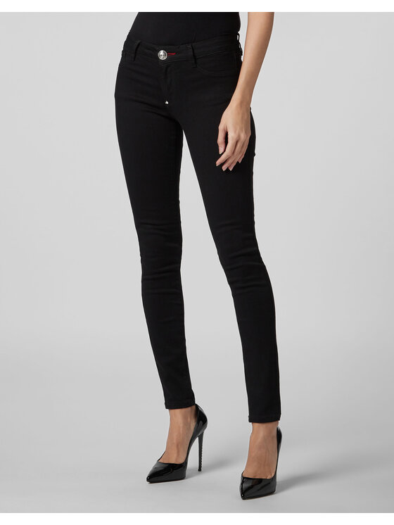 PHILIPP PLEIN PHILIPP PLEIN Jeggins 21941 Černá