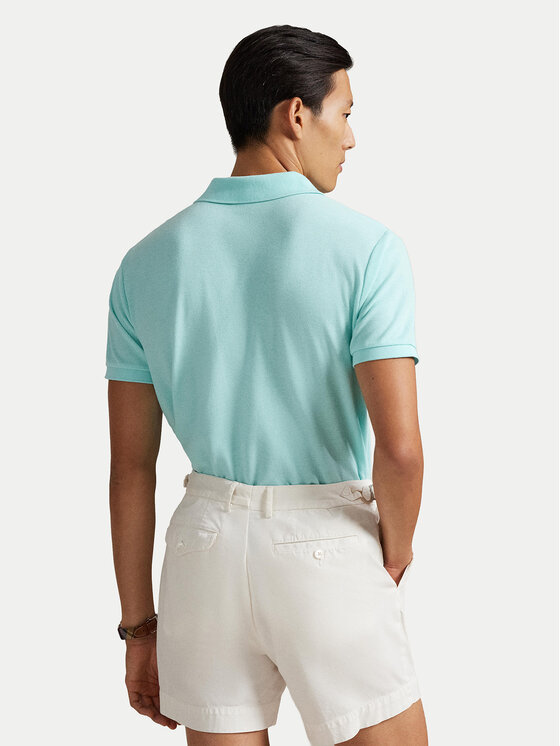 Polo Ralph Lauren Polo Ralph Lauren Pólóing 710536856500 Türkizkék Slim Fit