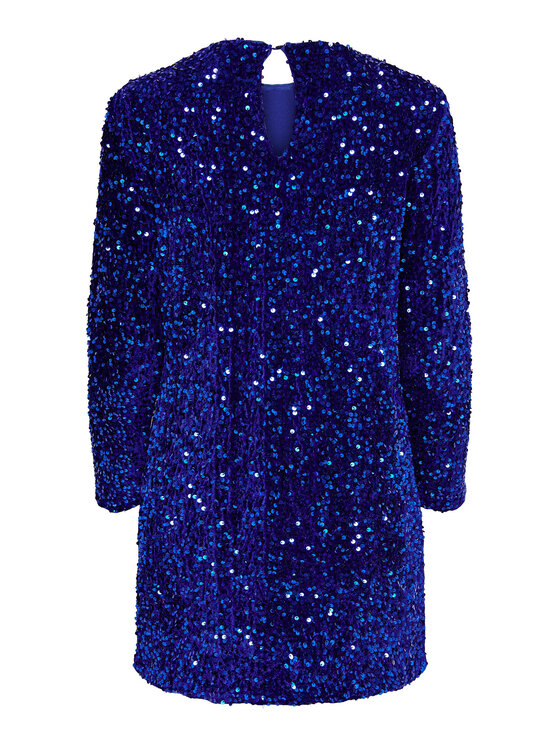 ONLY ONLY Coctailkleid Anika 15278822 Dunkelblau Regular Fit