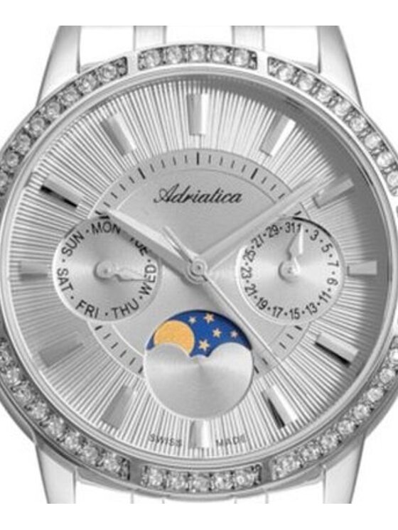Adriatica Adriatica Hodinky A3601.5117QFZ Stříbrná
