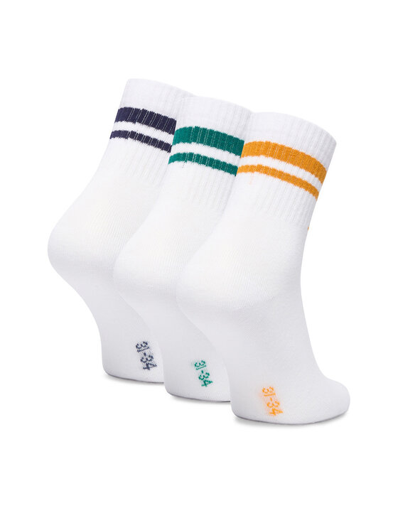 Kappa Kappa Duge čarape CEO_KR_KAPPA_DZ005_W_AW25 Bijela