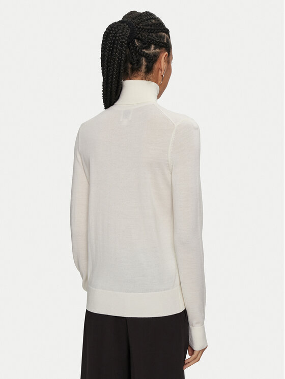 Calvin Klein Calvin Klein Rollkragenpullover K20K207449 Écru Regular Fit