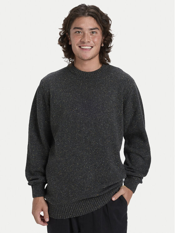 Quiksilver Quiksilver Sweater Slow Song Neppy EQYSW03325 Szürke Regular Fit