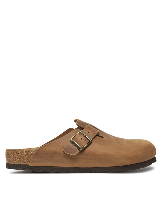 Birkenstock Birkenstock Nazouváky Boston Leoi 1028179 Hnědá