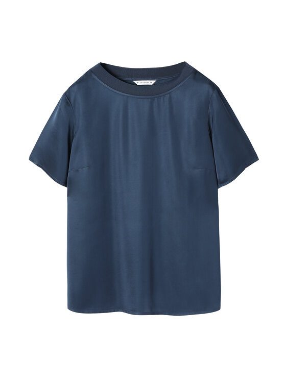 TATUUM TATUUM Bluzka MALTO 1 Granatowy Classic Fit
