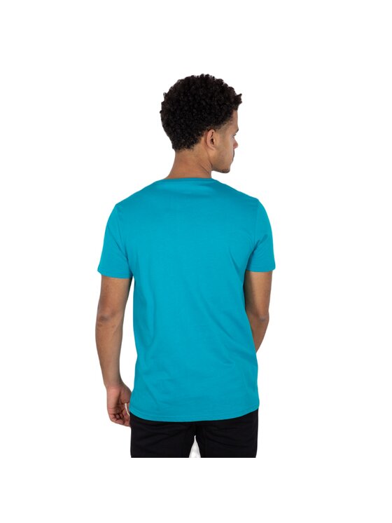 Alpha Industries Alpha Industries T-Shirt AI.100501-576-3XL Błękitny Regular Fit