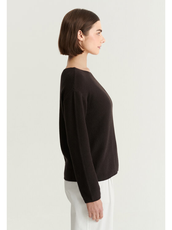 TATUUM TATUUM Sweter MAKSO Brązowy Classic Fit