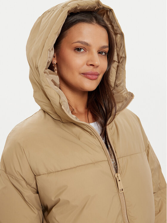 Guess Guess Žieminė striukė Marika W4BL99 WG0V0 Smėlio Regular Fit