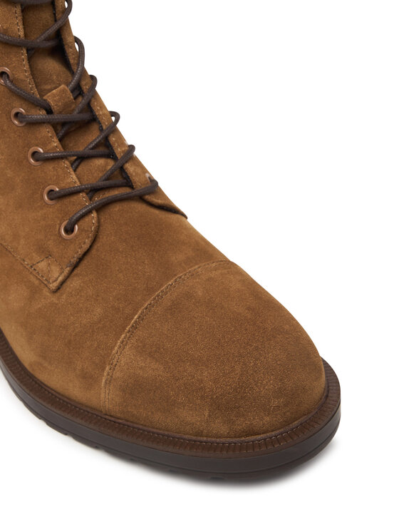 Tommy Hilfiger Tommy Hilfiger Puszābaki Cleated Hilfiger Sde Moc Boot FM0FM05964 Tumši brūna