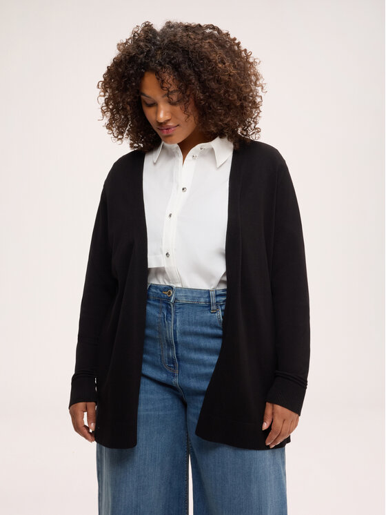 Fiorella Rubino Fiorella Rubino Sweter M276L008558N033 Czarny Regular Fit