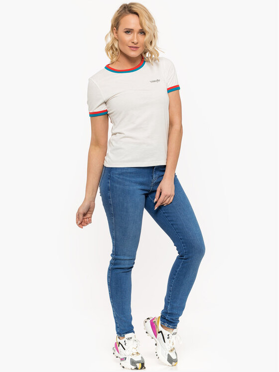 Wrangler Wrangler Jeans HIGH RISE SKINNY Blu Skinny Fit
