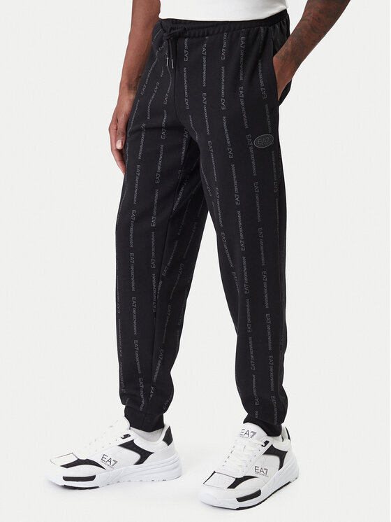 EA7 Emporio Armani EA7 Emporio Armani Teplákové kalhoty 7M001394 AF12660 FC039 Černá Regular Fit