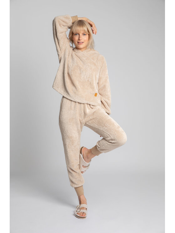 LaLupa LaLupa Bluza LA003 Brązowy Comfortable Fit