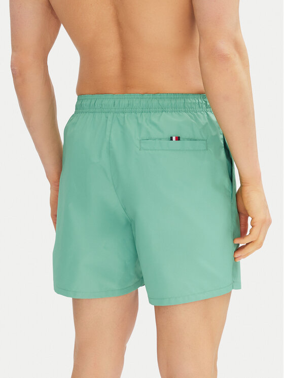 Tommy Hilfiger Tommy Hilfiger Peldšorti UM0UM03258 Zaļš Regular Fit