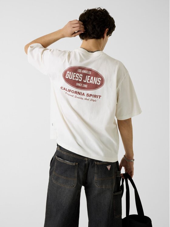 Guess Guess T-Shirt 183252 Biały Classic Fit