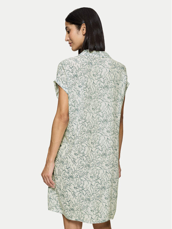 Triumph Triumph Camicia da notte Boyfriend 10222612 Verde Relaxed Fit