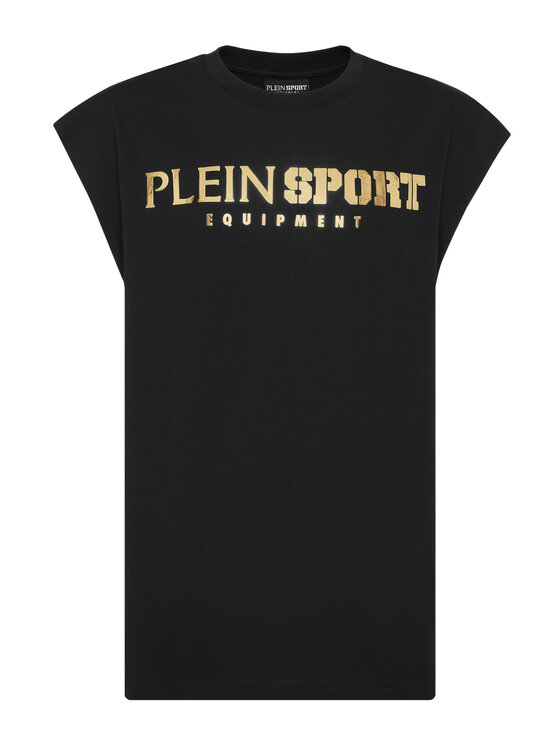 Plein Sport Plein Sport Tank top 24099 Crna Regular Fit