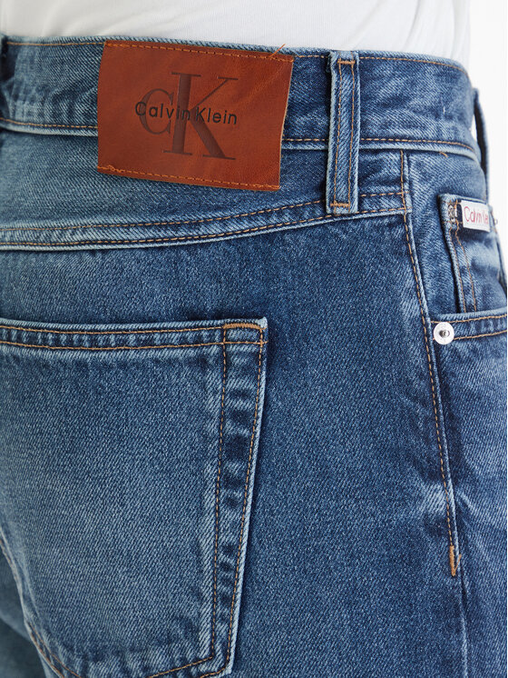 Calvin Klein Jeans Calvin Klein Jeans Jeansy 90S LV04RD722G Modrá Straight Fit