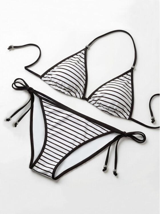 Miss Lou Miss Lou Bikini ML003 Biały
