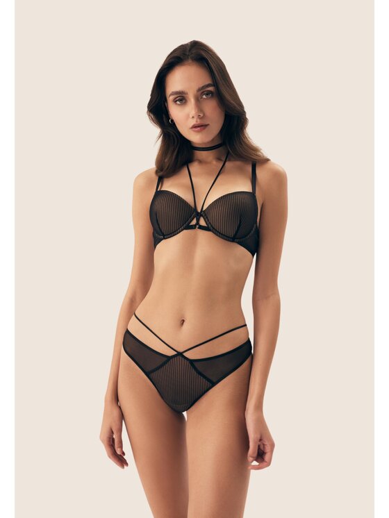 Esotiq Esotiq Biustonosz push-up 42540 Czarny