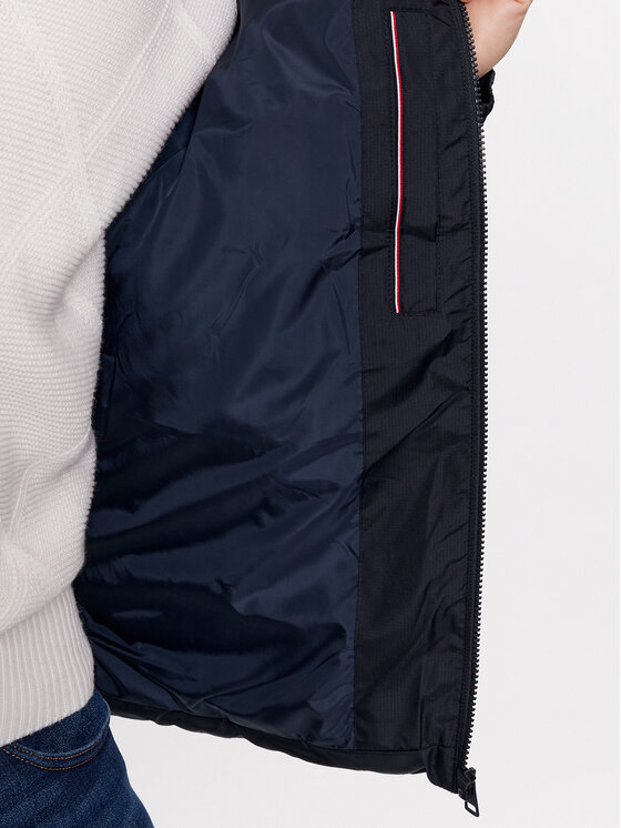 Tommy Hilfiger Tommy Hilfiger Пухено яке New York MW0MW33735 Тъмносин Regular Fit