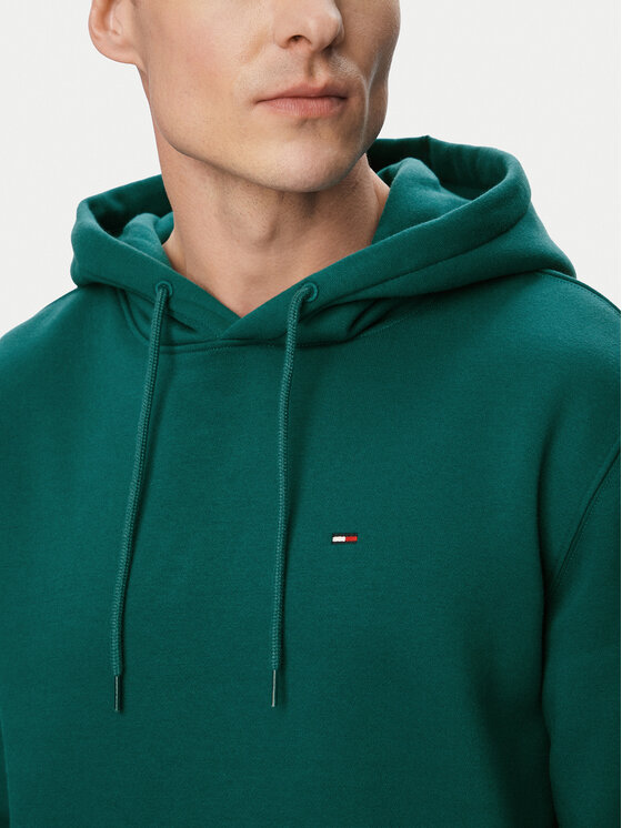 Tommy Jeans Tommy Jeans Μπλούζα DM0DM20742 Σκούρο πράσινο Regular Fit