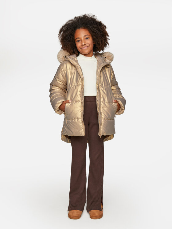 Coccodrillo Coccodrillo Zimska jakna ZC3152111OGK Zlatna Regular Fit