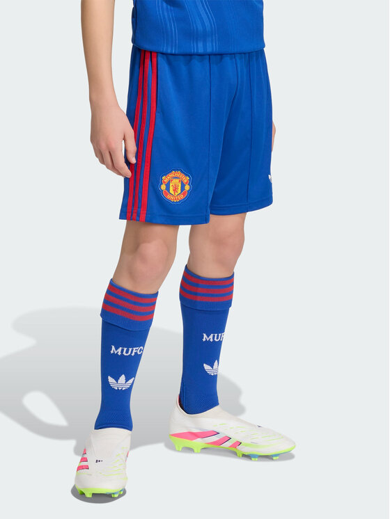 adidas adidas Szorty sportowe 171566 Niebieski jasny Regular Fit