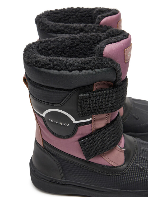 Geox Geox Sněhule J46HSA 0MEFU C8049 M Černá
