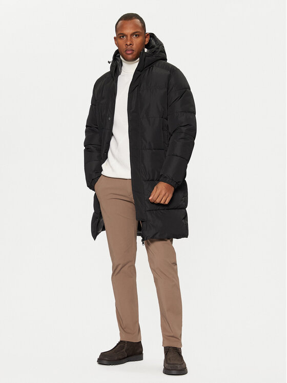 Jack&Jones Jack&Jones Ziemas jaka Bradley 12256980 Melns Regular Fit