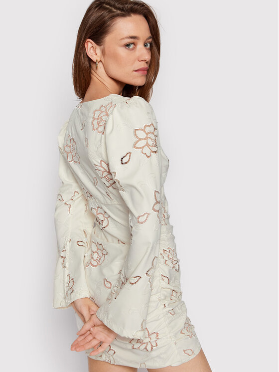 Abito da cocktail Renee CD2643 Beige Slim Fit