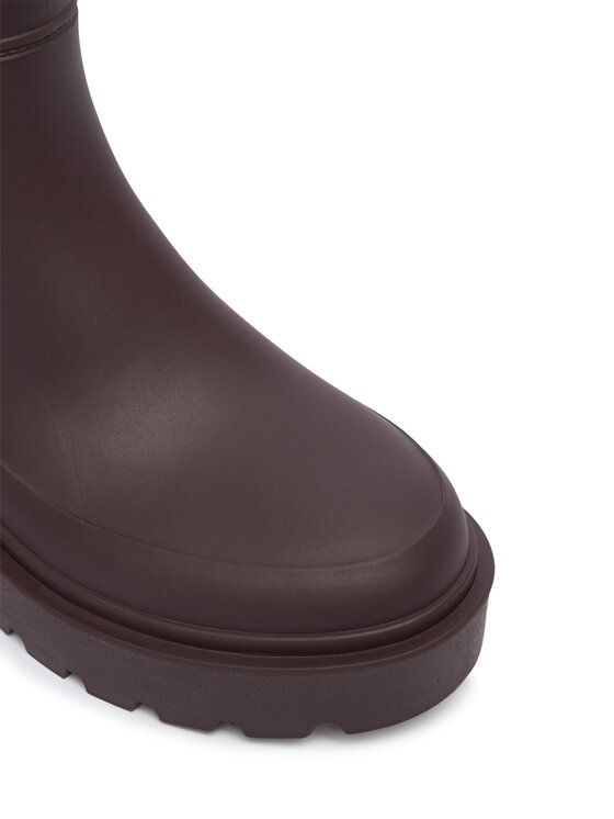 Calvin Klein Calvin Klein Holínky Rainboot Rubber HW0HW03179 Tmavě hnědá
