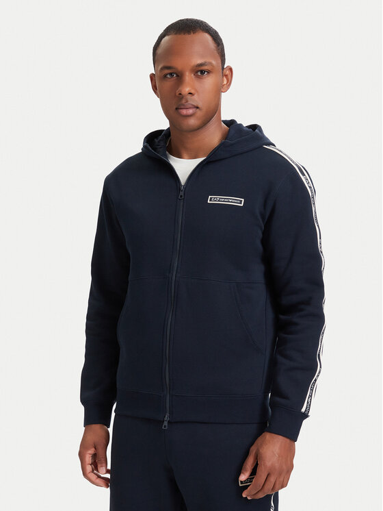 EA7 Emporio Armani EA7 Emporio Armani Mikina 7M002197 AF10377 UB102 Tmavomodrá Regular Fit