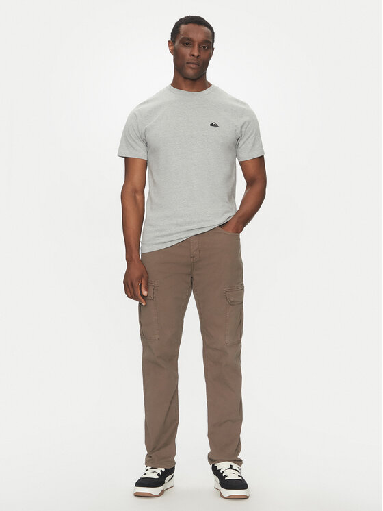 Quiksilver Quiksilver T-shirt EQYZT07711 Siva Regular Fit
